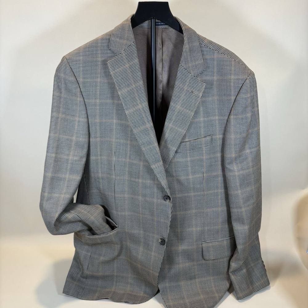 Loro Piana Cremieux Blazer Mens 44R Wool Two Button Drew SPJ‎